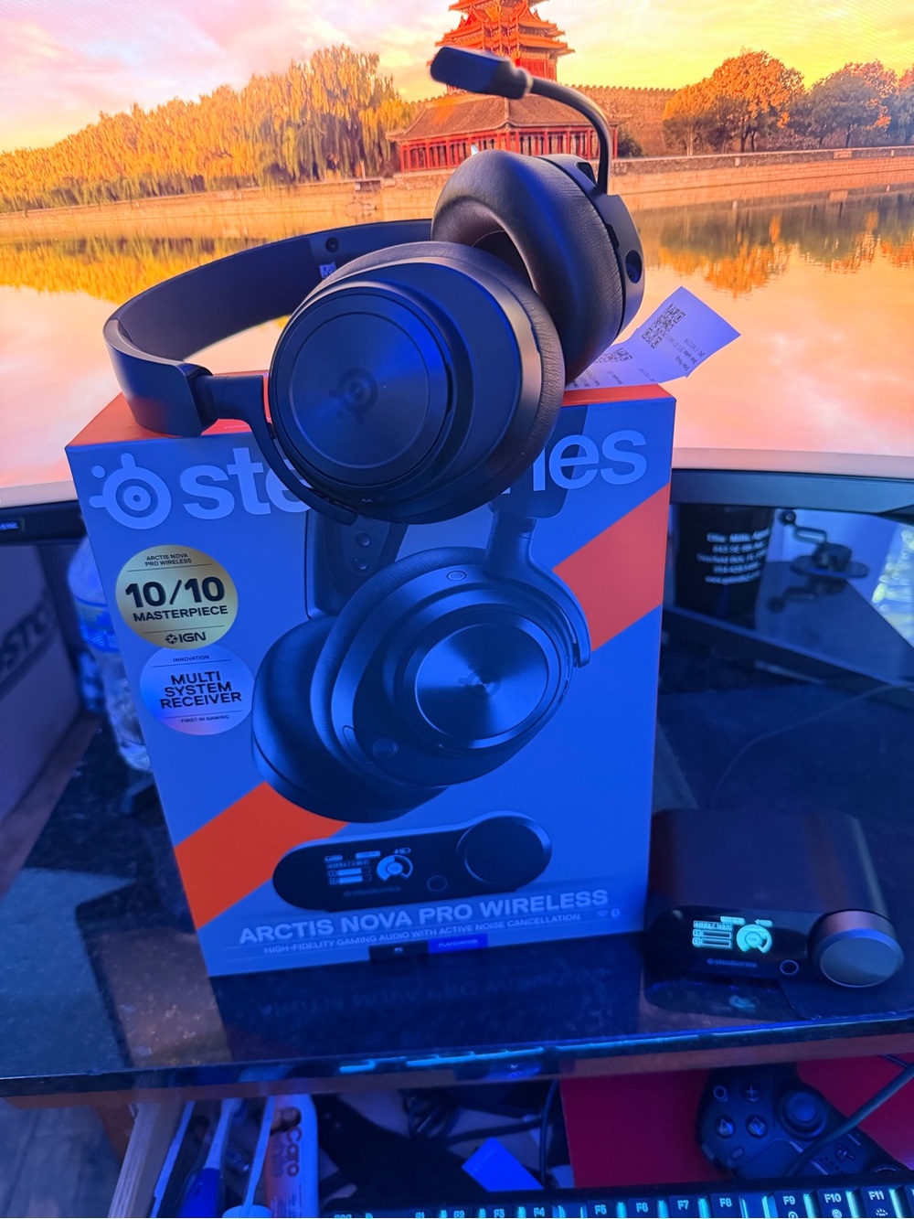 SteelSeries Arctis Nova Pro Wireless Black Gaming Headset